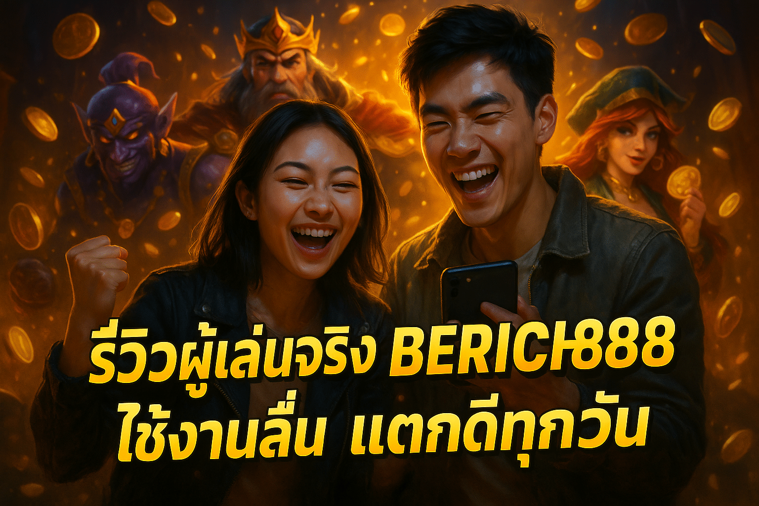 รีวิวผู้เล่นจริง BERICH888 ใช้งานลื่น แตกดีทุกวัน